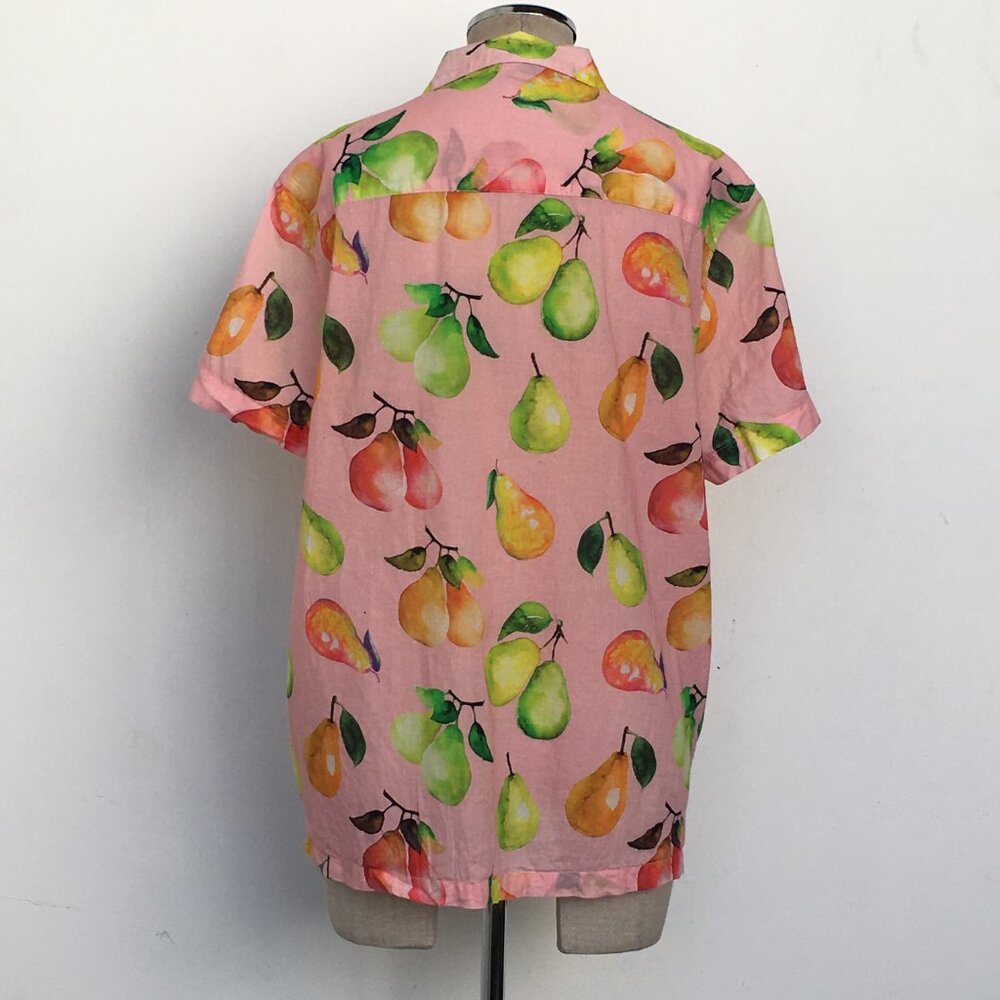 Asos Pear Print Button Up - image 4
